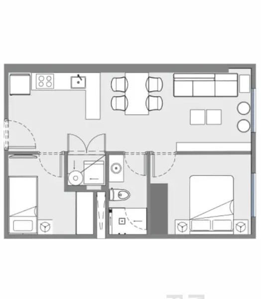 Departamento en Renta en Centro, Monterrey, Nuevo León 2