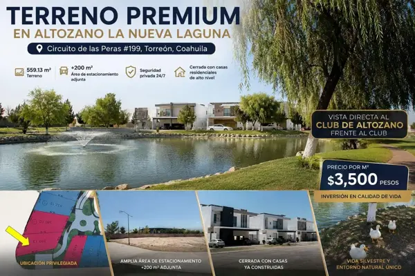 Terreno en venta en Altozano la Nueva Laguna, Gómez Palacio — foto 2 de 2
