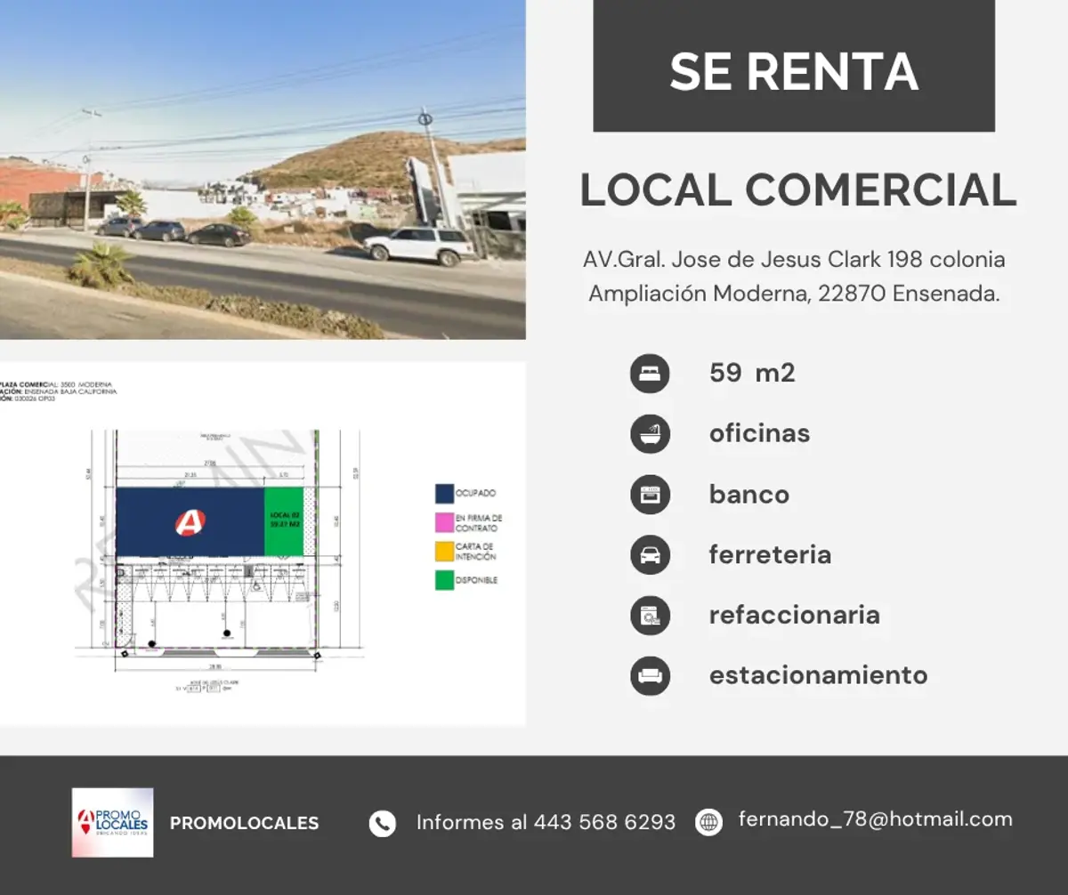 Local en renta en Ampliacion Moderna, Ensenada — foto 1 de 4