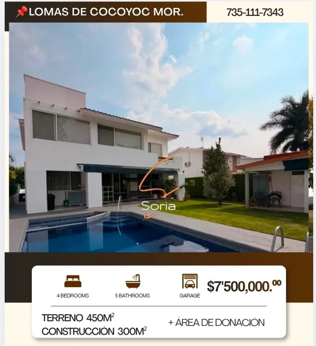 Casa en venta en Lomas de Cocoyoc, Atlatlahucan — foto 1 de 19