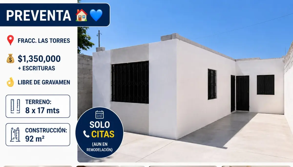 Casa en Venta en Residencial las Torres, Torreón, Coahuila de Zaragoza Casa en Venta en Residencial las Torres, Torreón, Coahuila de Zaragoza