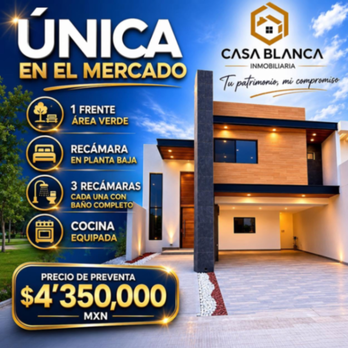 Casa en venta en Quintas del Palmar, Torreón — foto 1 de 14
