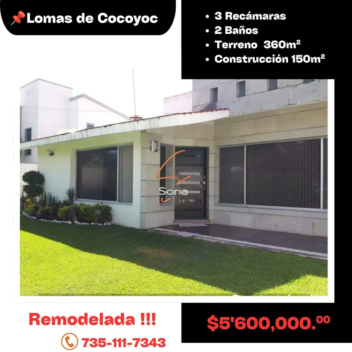 Casa en venta en Lomas de Cocoyoc, Atlatlahucan — foto 1 de 15