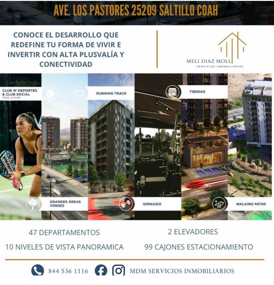 Departamento en venta en Villa Bonita, Saltillo — foto 1 de 7