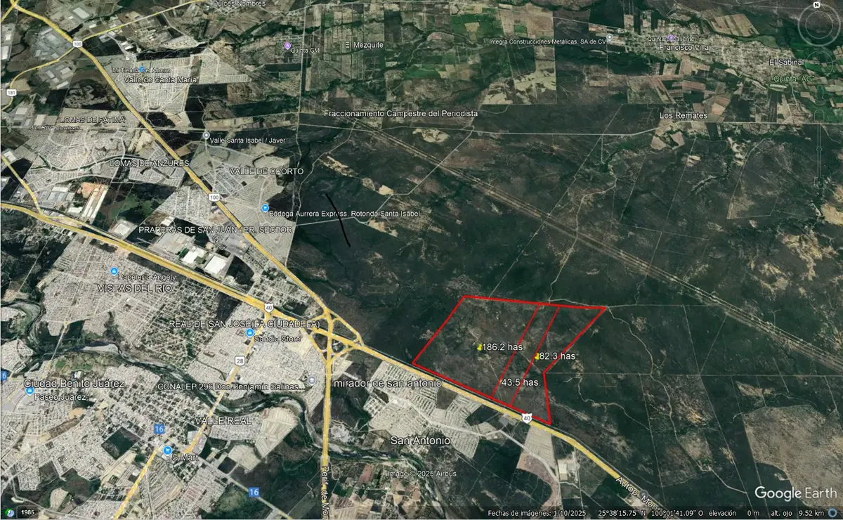 Terreno en venta en Mirador San Antonio, Juárez — foto 1 de 25
