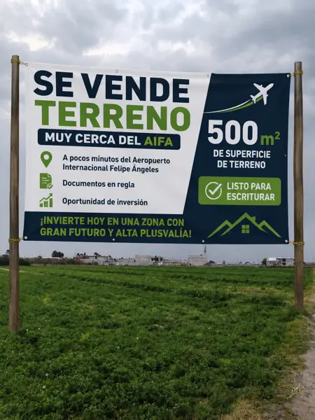 Terreno en venta en San Pedro Atzompa, Tecámac, México