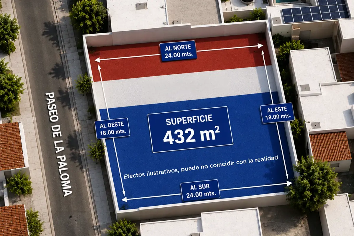Terreno en venta en La Paloma Residencial II, Hermosillo — foto 1 de 3