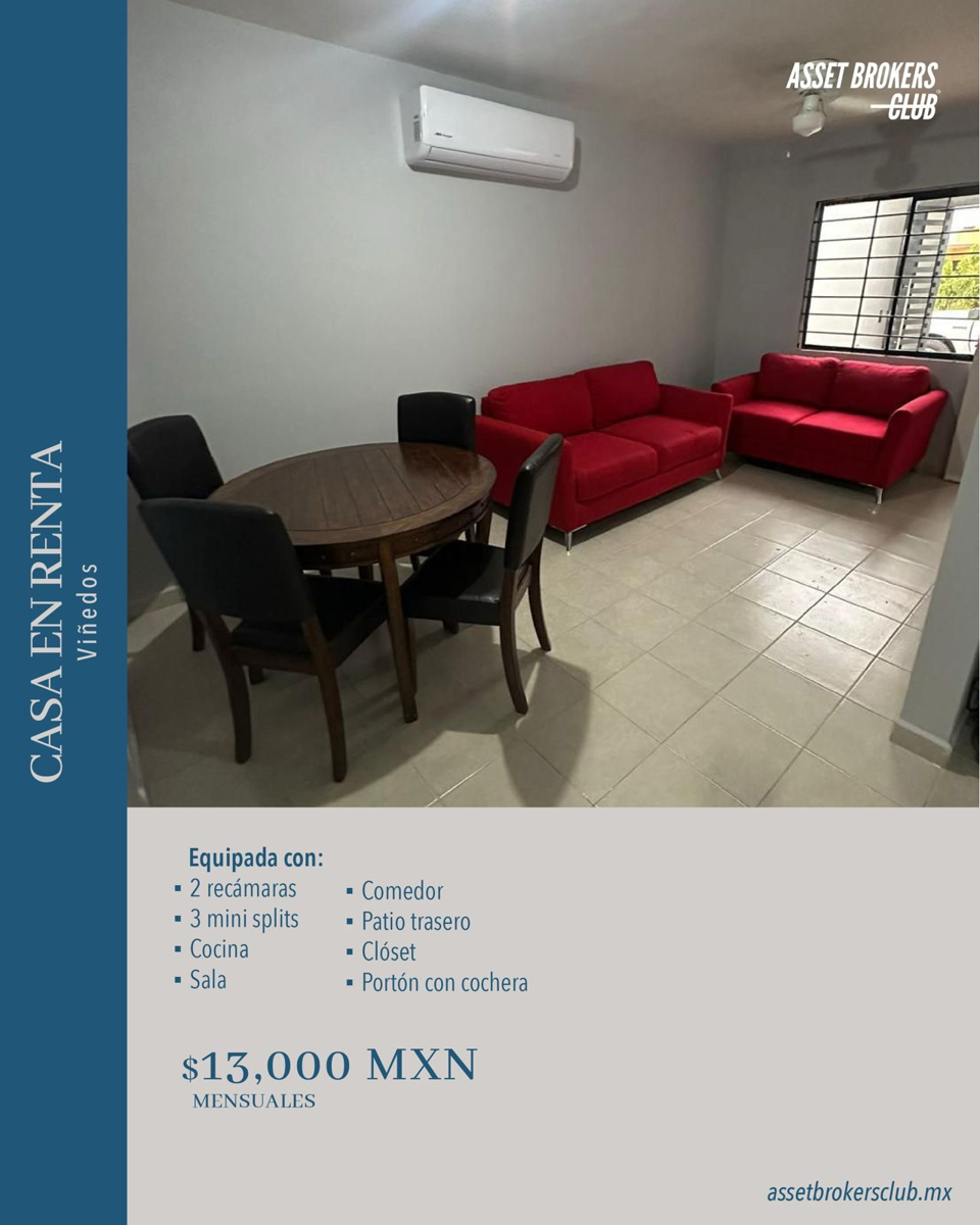 Casa en renta en Viñedos Residencial, Ahome — foto 1 de 8