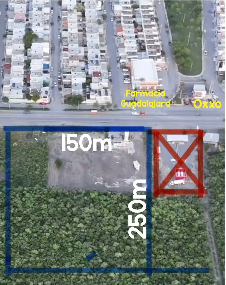 Terreno en renta en Santa Lucía, Cadereyta Jiménez