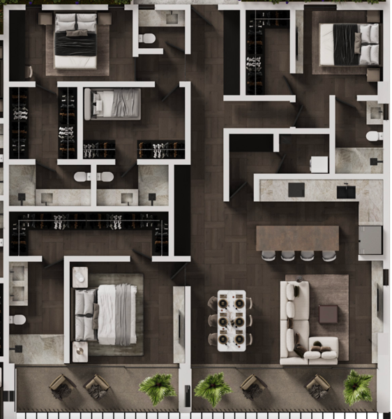 Departamento en venta en Del Valle, San Pedro Garza García — foto 2 de 7