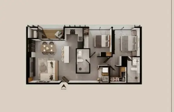 Departamento en venta en Valle Alto, Monterrey — foto 3 de 5