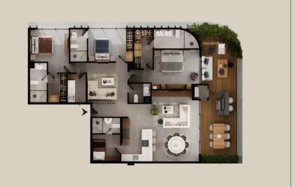 Departamento en venta en Valle Alto, Monterrey — foto 2 de 4