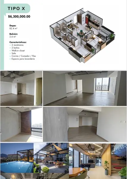 Departamento en venta en Monterrey Centro, Monterrey — foto 3 de 3