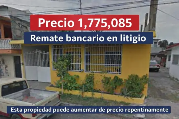 BONITA CASA DE RECUPERACION BANCARIA EN VERACRUZ BOCA DEL RIO