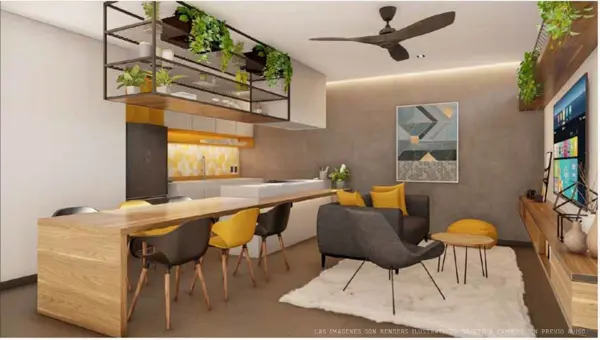 Departamento en venta en Paseo de Montejo, Mérida — foto 3 de 7