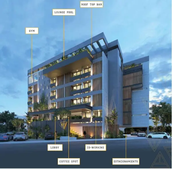 Departamento en venta en Paseo de Montejo, Mérida — foto 2 de 7