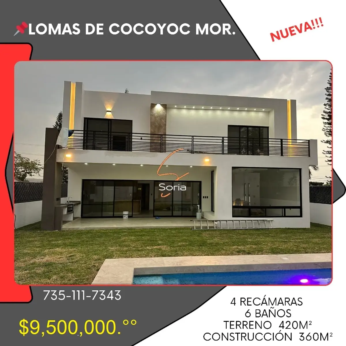 Casa en venta en Lomas de Cocoyoc, Atlatlahucan — foto 1 de 65