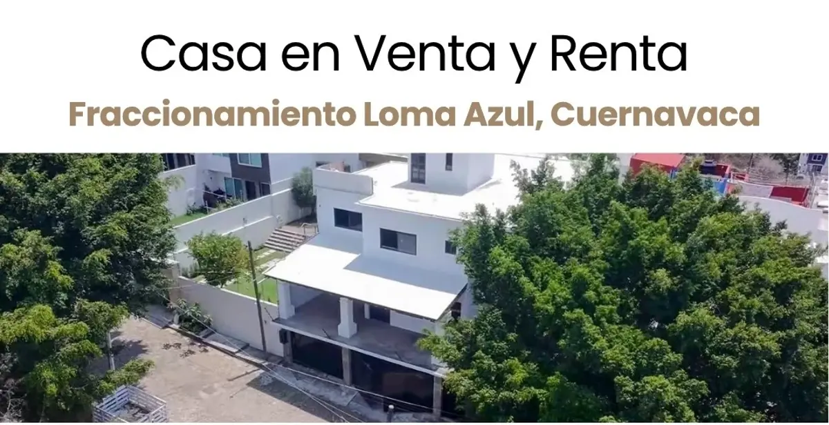 Casa en renta en Lomas de Tetela, Cuernavaca — foto 1 de 5