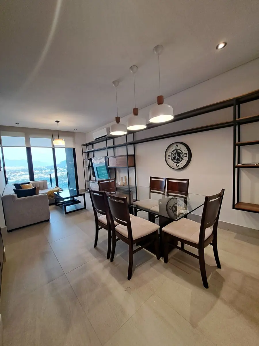 Departamento en renta en Del Paseo Residencial, Monterrey — foto 1 de 36