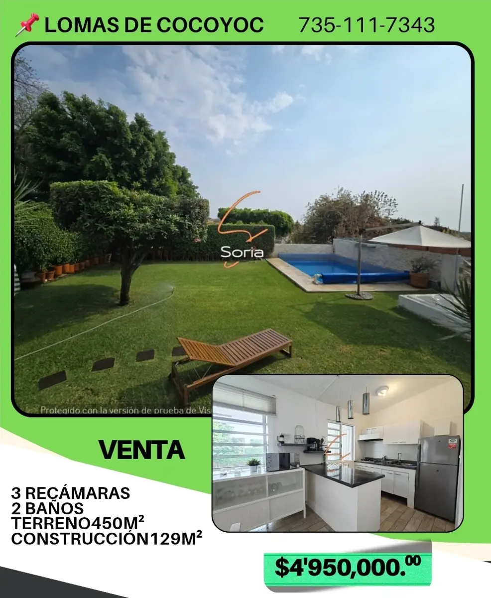 Casa en venta en Atlatlahucan, Atlatlahucan — foto 1 de 17