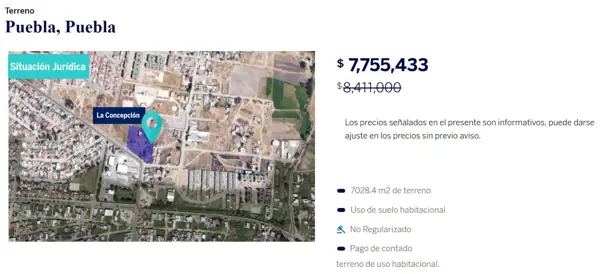 Terreno en remate en Puebla, Puebla, Puebla