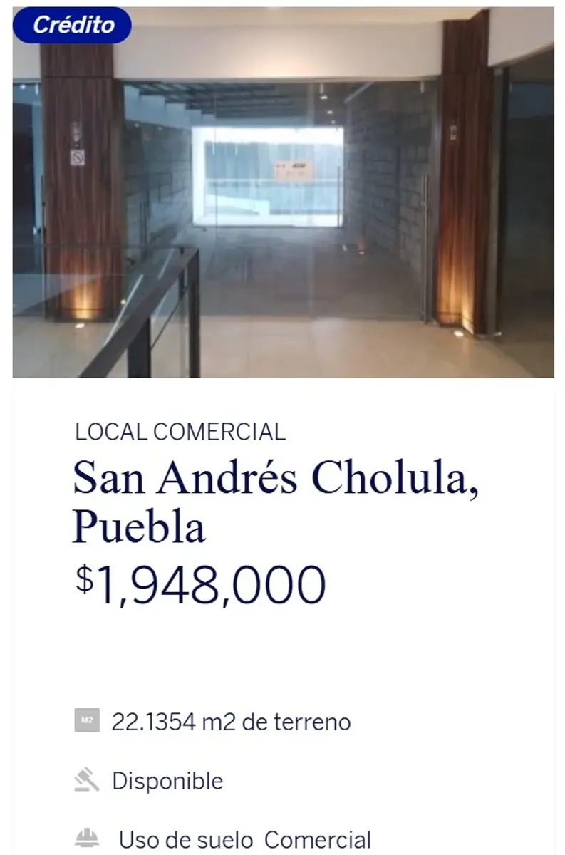 Local en venta en San Andrés Cholula Centro, San Andrés Cholula