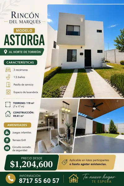 Casa en venta en Rincón del Marques, Torreón — foto 1 de 10