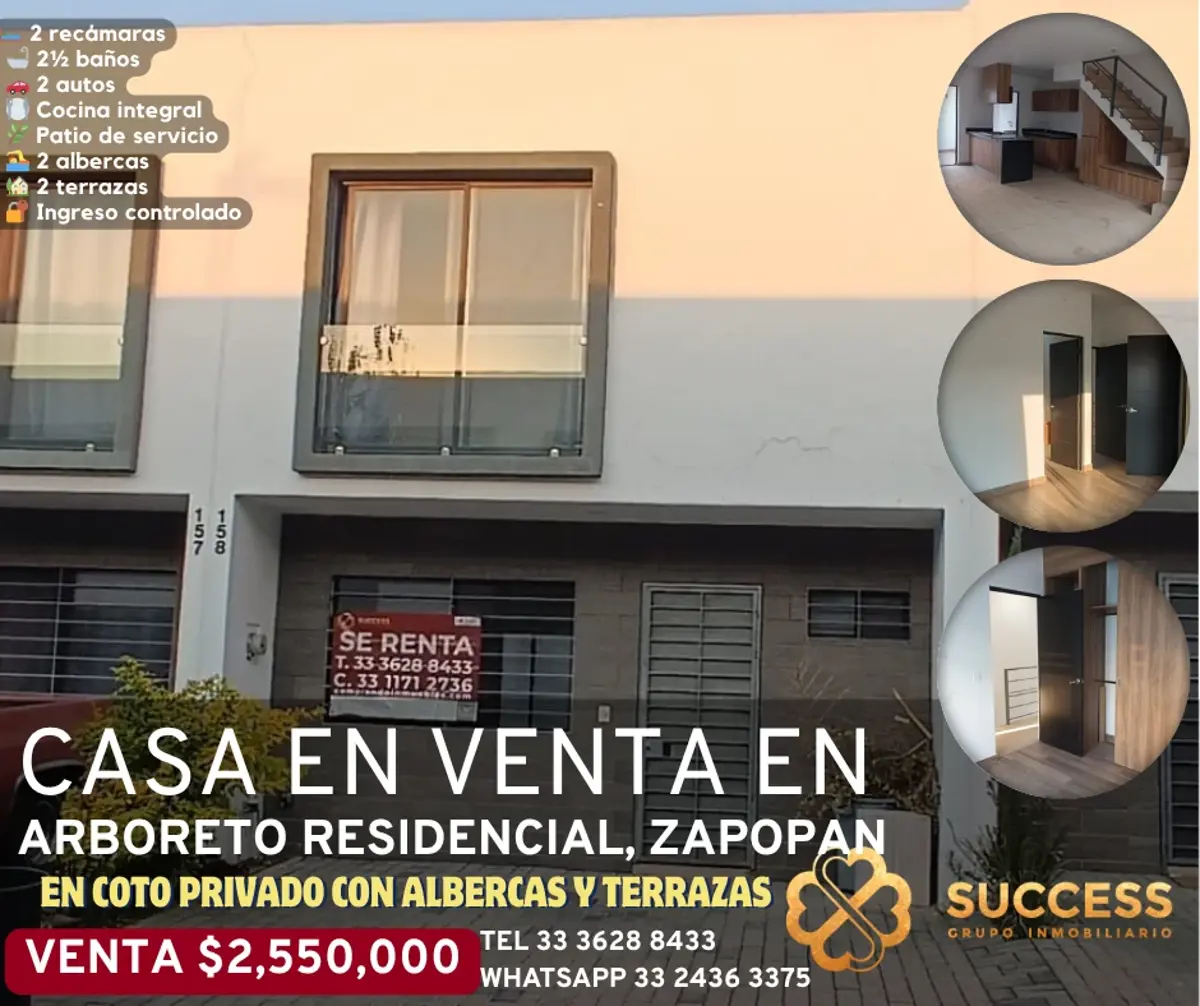 Casa en venta en Arboreto Residencial, Zapopan — foto 1 de 12