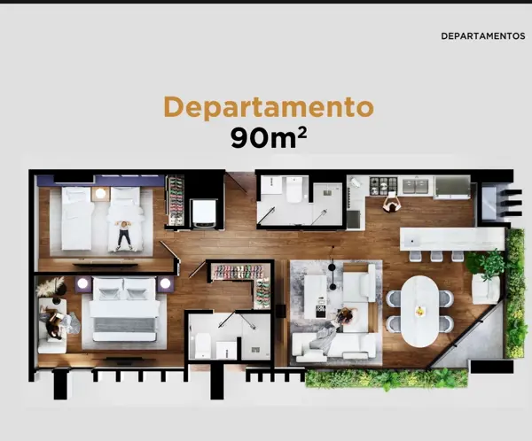 Departamento en venta en Empleados Sfeo, Monterrey — foto 3 de 11