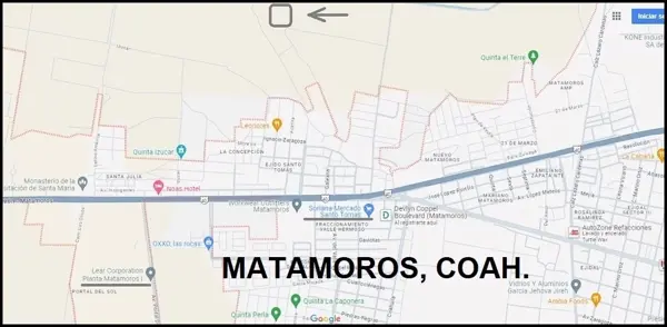 Terreno en venta en Ejido Santo Tomás, Matamoros — foto 2 de 4