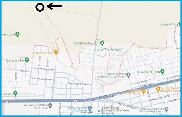 Terreno en venta en Ejido Santo Tomás, Matamoros — foto 3 de 4