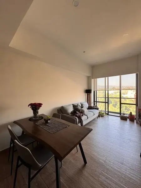 Departamento con vista espectacular y amenidades completas en zona estratégica