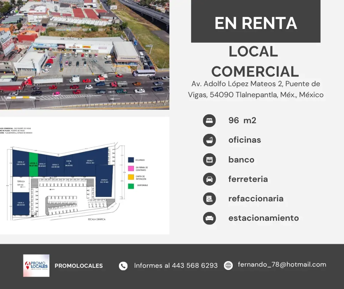 Local en renta en Puente de Vigas, Tlalnepantla de Baz — foto 1 de 4