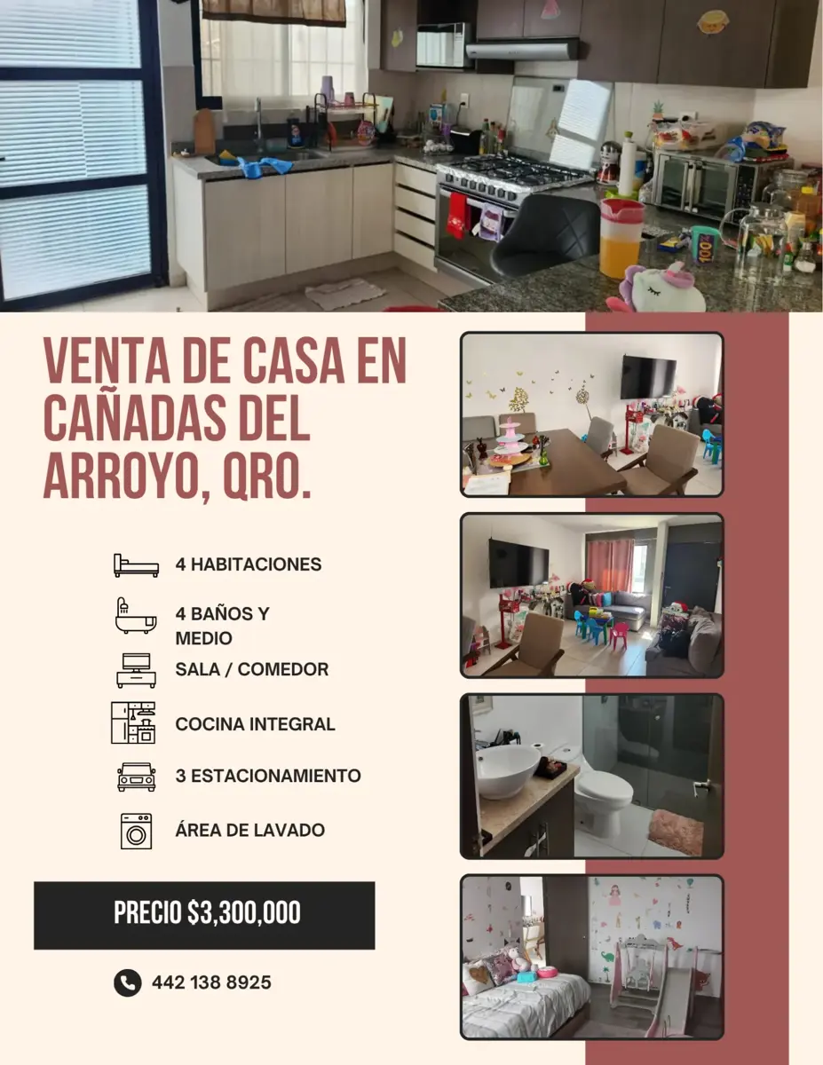 Casa en venta en Cañadas del Arroyo, Corregidora — foto 1 de 30