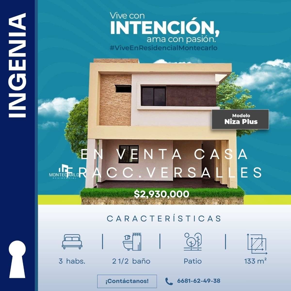 Casa en venta en Versalles Residencial, Ahome