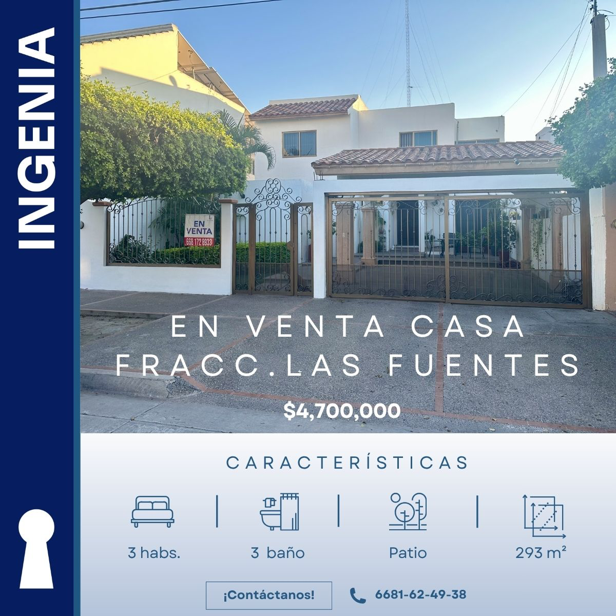 Casa en venta en Las Fuentes, Ahome — foto 1 de 12