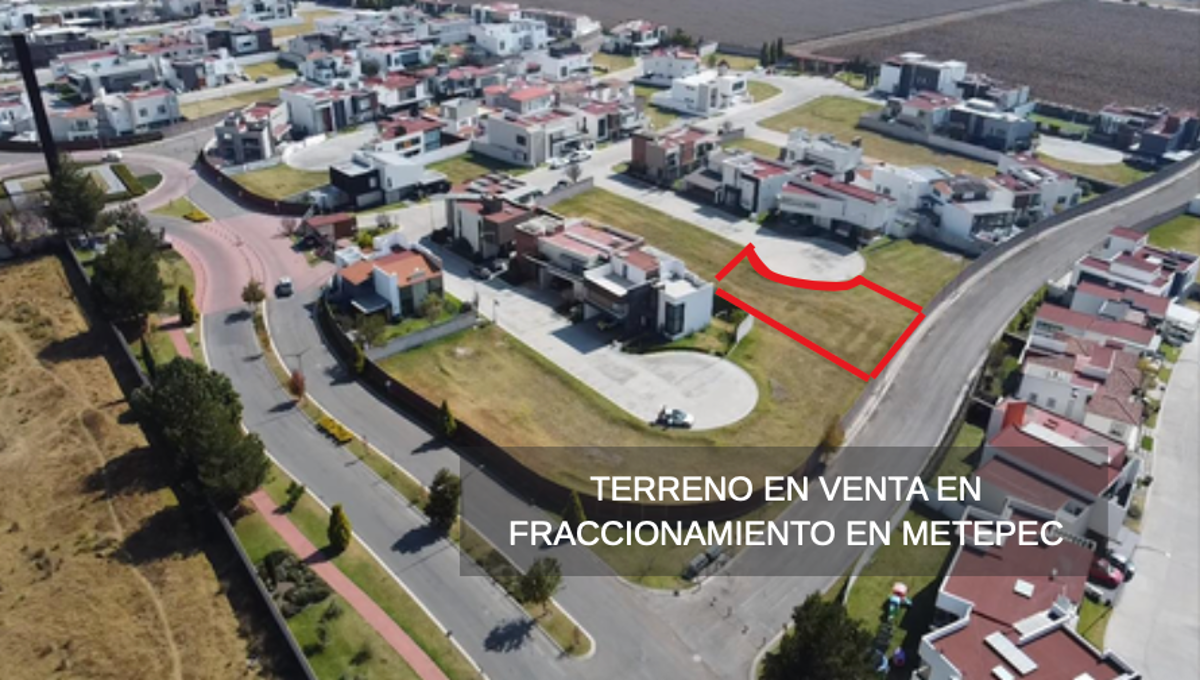 Terreno en venta en Agrícola Lázaro Cárdenas, Metepec — foto 1 de 11