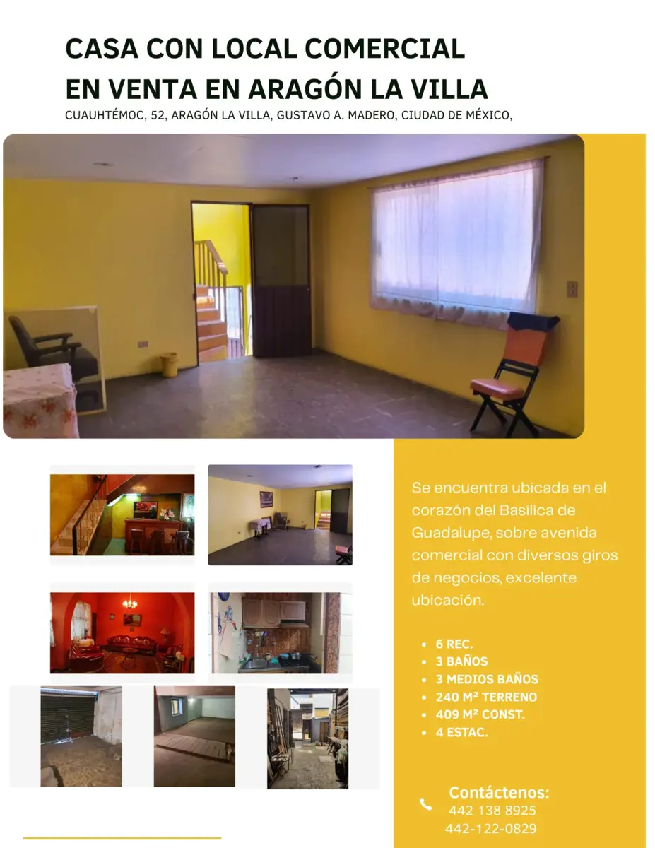 Casa en venta en Aragón la Villa, Gustavo A. Madero — foto 1 de 19