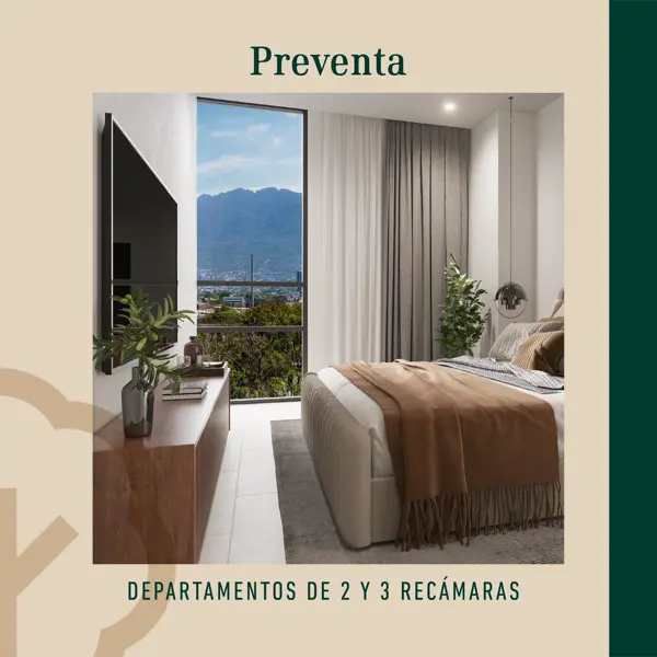 Departamento en venta en Santa Maria, Monterrey — foto 2 de 4