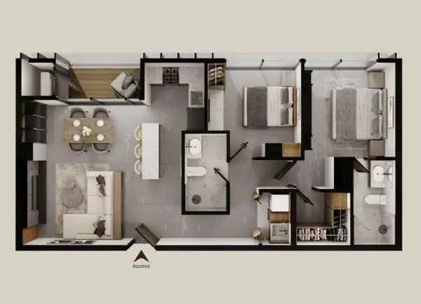 Departamento en venta en Carretera Nacional, Monterrey — foto 3 de 7
