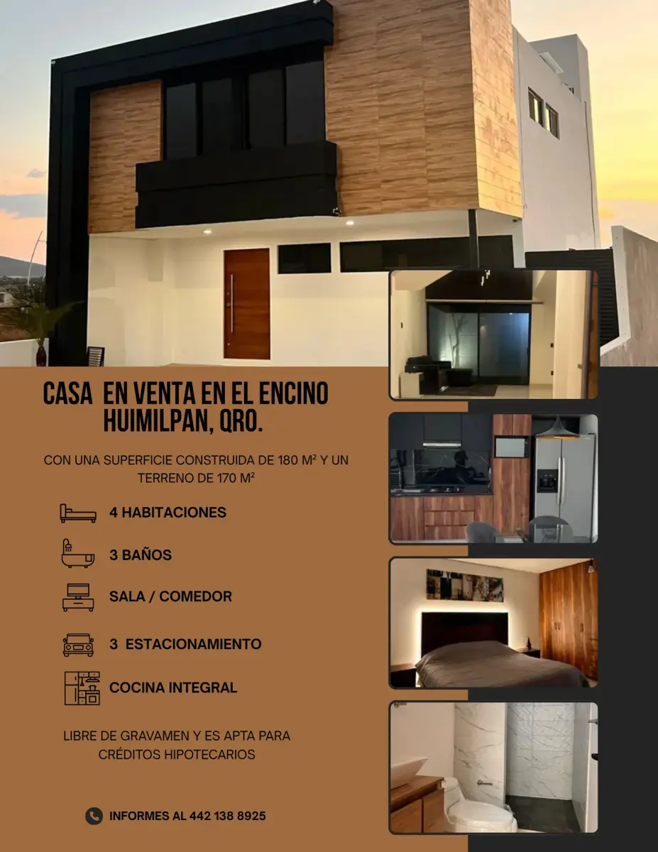 Casa en venta en El Encino, Huimilpan — foto 1 de 15