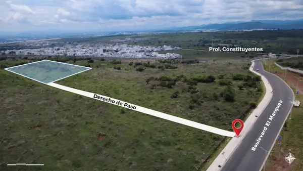TERRENO EN VENTA EN EL MARQUES QUERETARO, CERCA PROLONGACION CONSTITUYENTES
