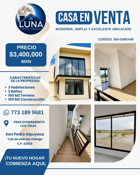 Casa en venta en San Pedrito Alpuyeca, Tula de Allende — foto 2 de 9