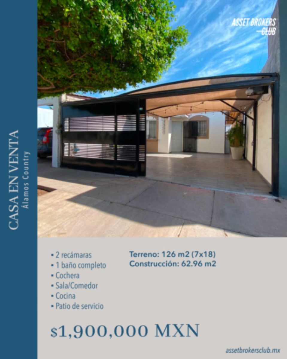 Casa en venta en Álamos Country, Ahome — foto 1 de 11