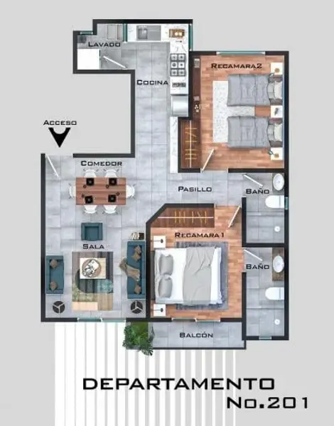 Departamento en venta en Pedregal de Santa Úrsula, Coyoacán — foto 3 de 3