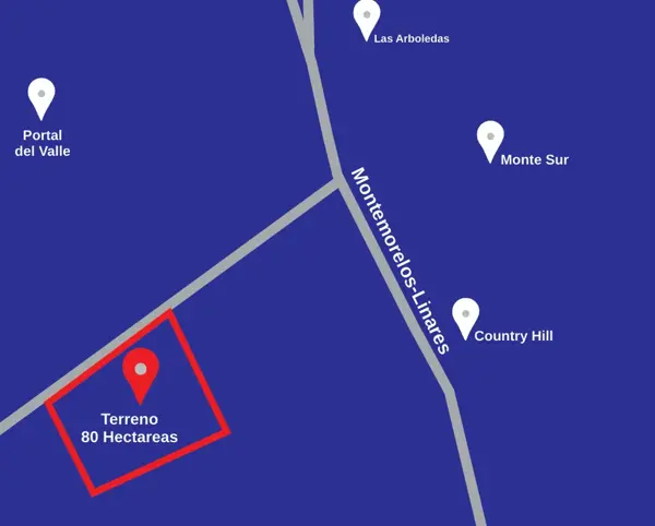 Terreno en Renta en Las Adjuntas, Montemorelos, Nuevo León 3