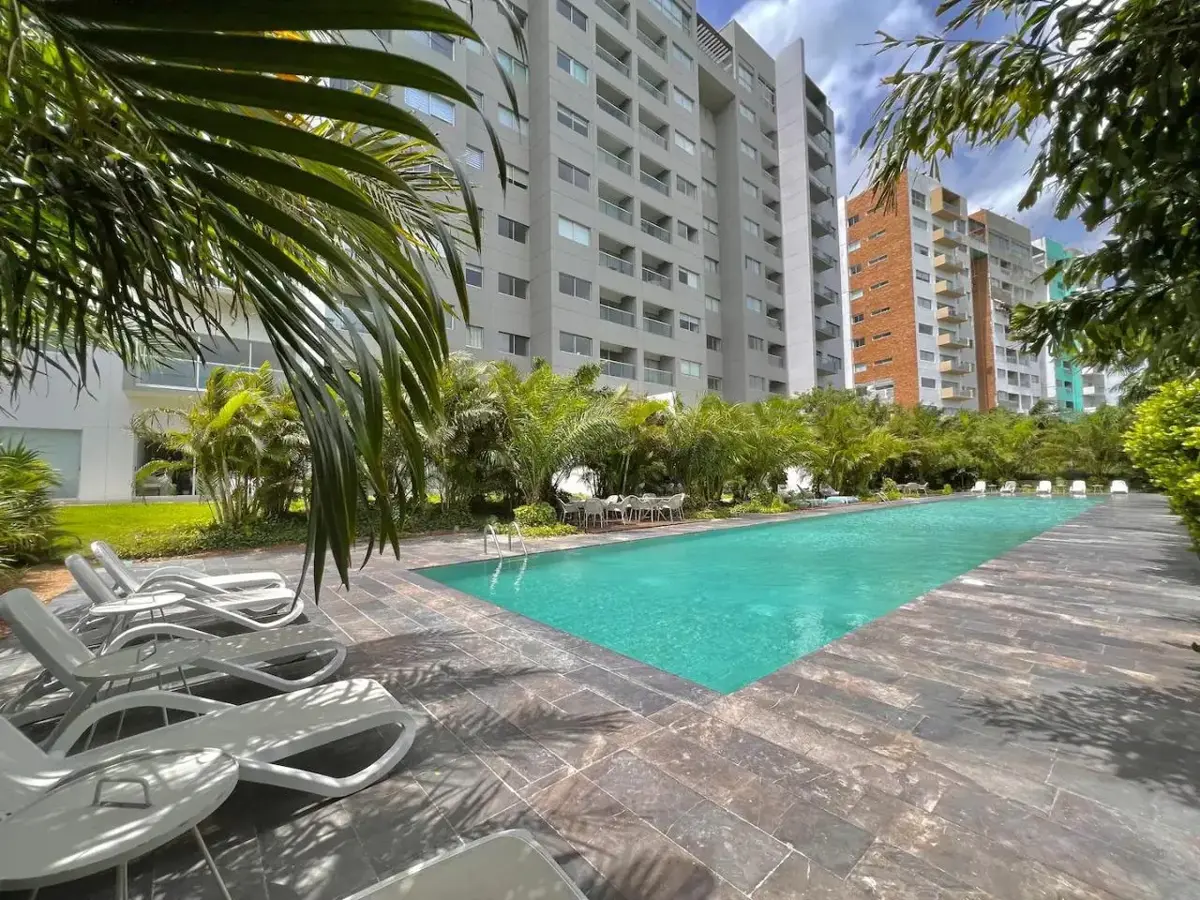 Departamento en renta en Vía Montejo, Mérida — foto 1 de 9