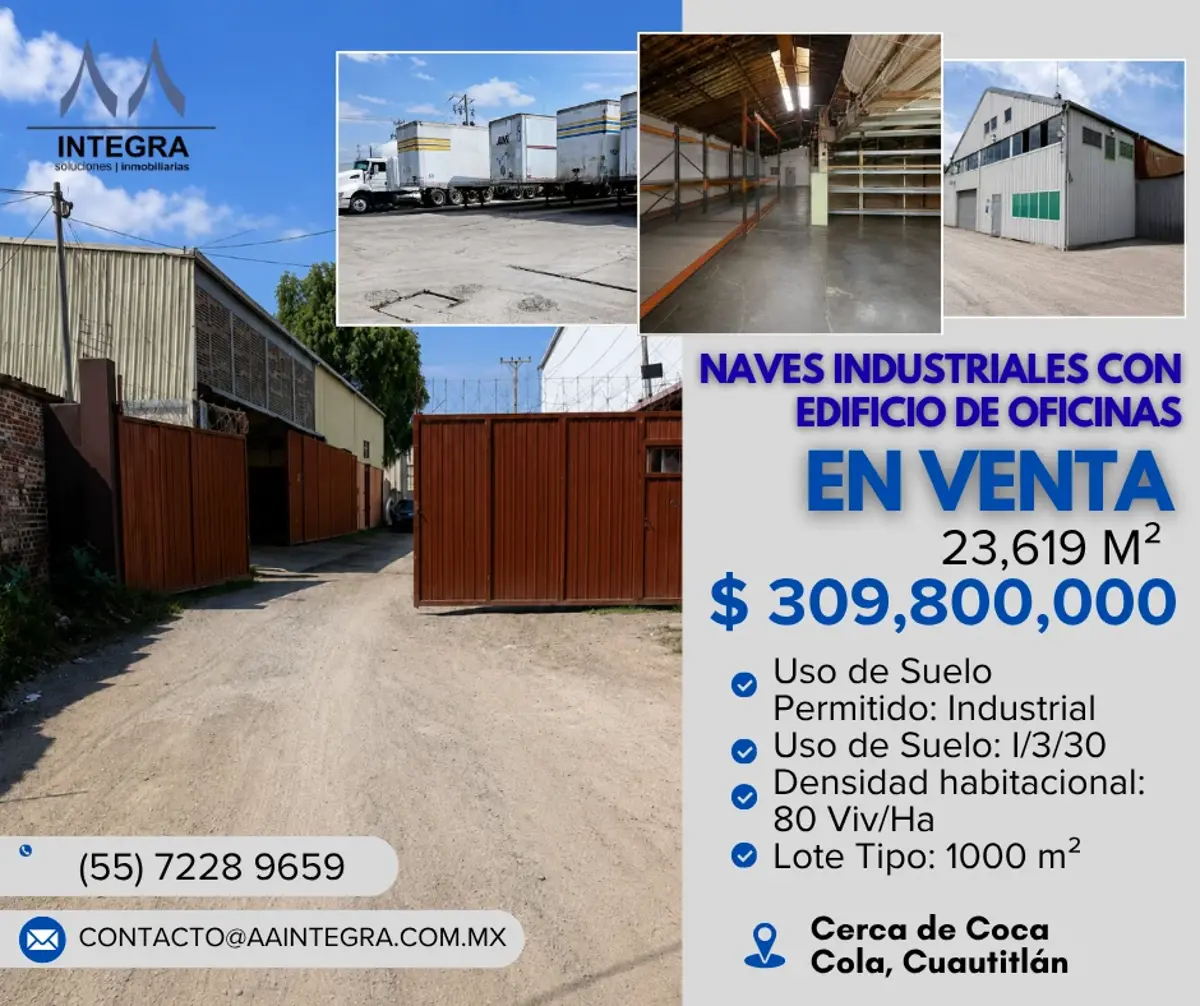 Nave en venta en Complejo Industrial Cuamatla, Cuautitlán Izcalli — foto 1 de 5