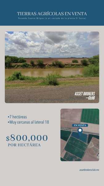 Terreno en venta en Cuatro Milpas, El Fuerte — foto 3 de 3