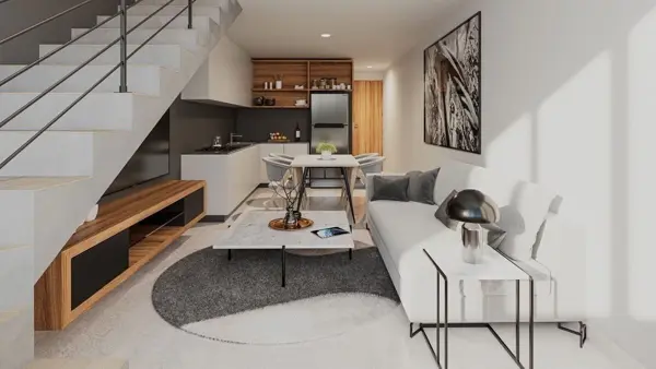 Venta de departamento 1  recamaras en Temozón, Mérida Yucatán.